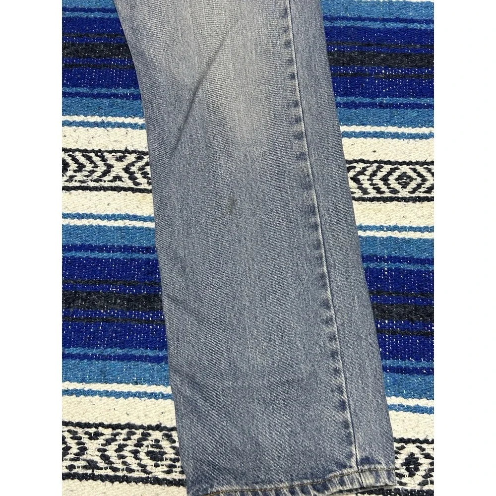 VTG Levis 505 Jeans Mens 32x30 Levi Strauss Blue Denim Jeans Straight Fit Work